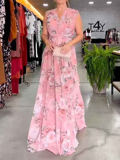 Nori - V-Ausschnitt Sommerkleid