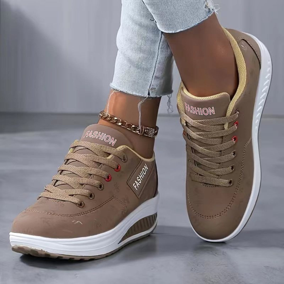 Sylvia - Wedge Sneakers für Frauen