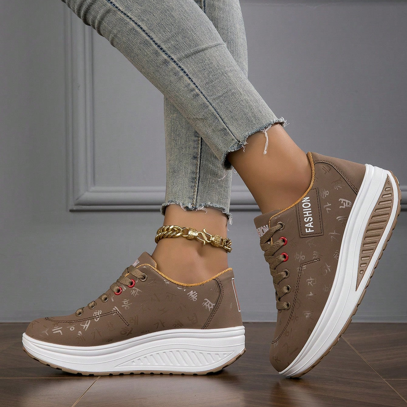 Lucinda - Wedge Sneakers für Frauen