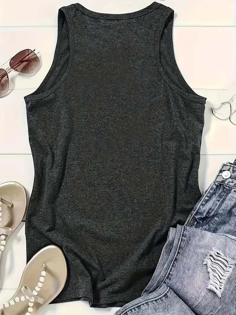 Emma - Damenmode ärmelloses Tank-Top