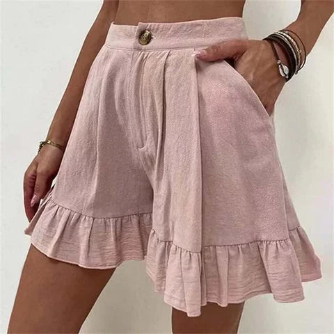 Alice - Elegante lässige Plissee-Shorts