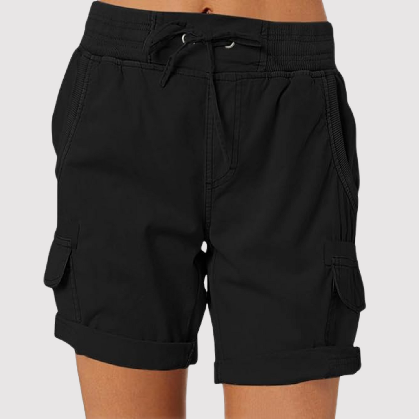 Olive - Cargo-Shorts für Frauen