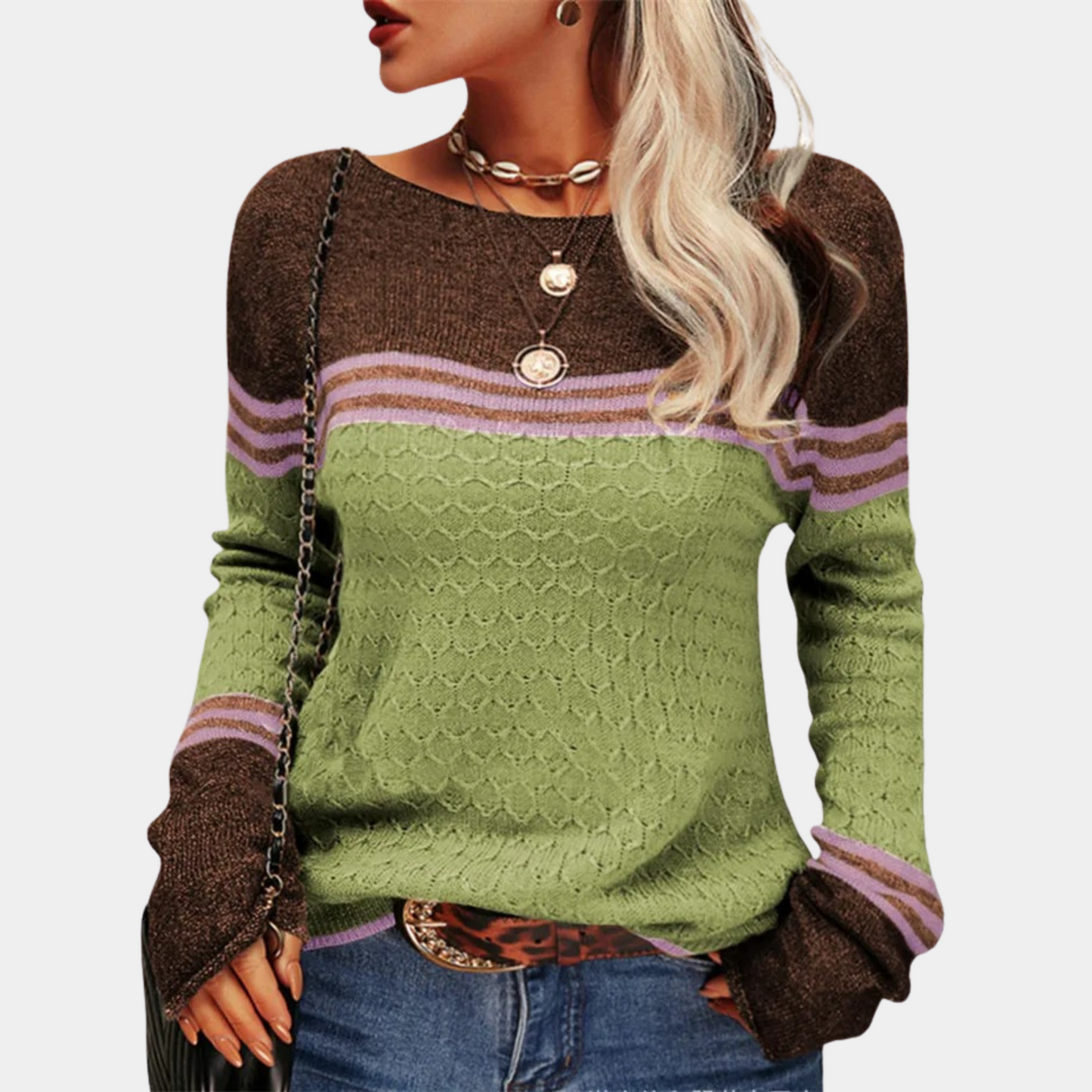 Darla - Damen-Strickpullover