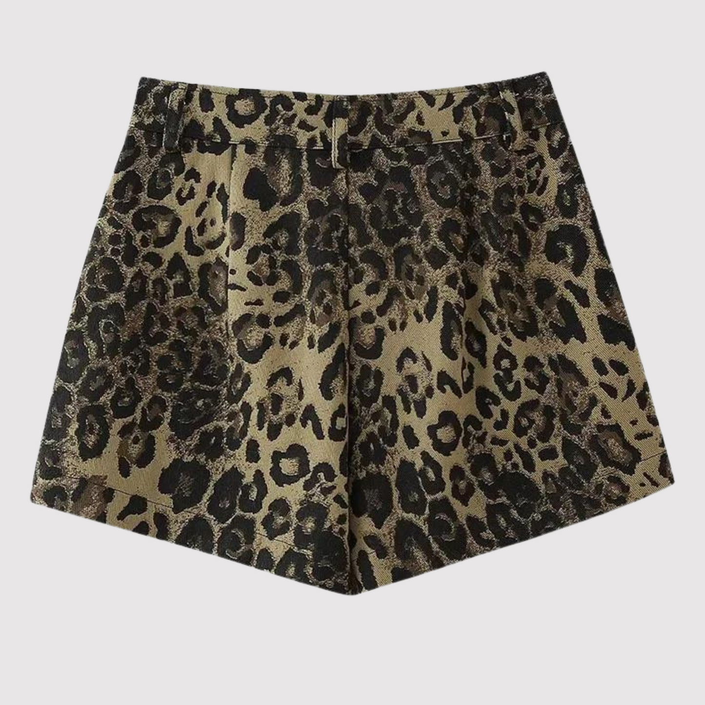 Frances - Shorts mit Leopardenmuster