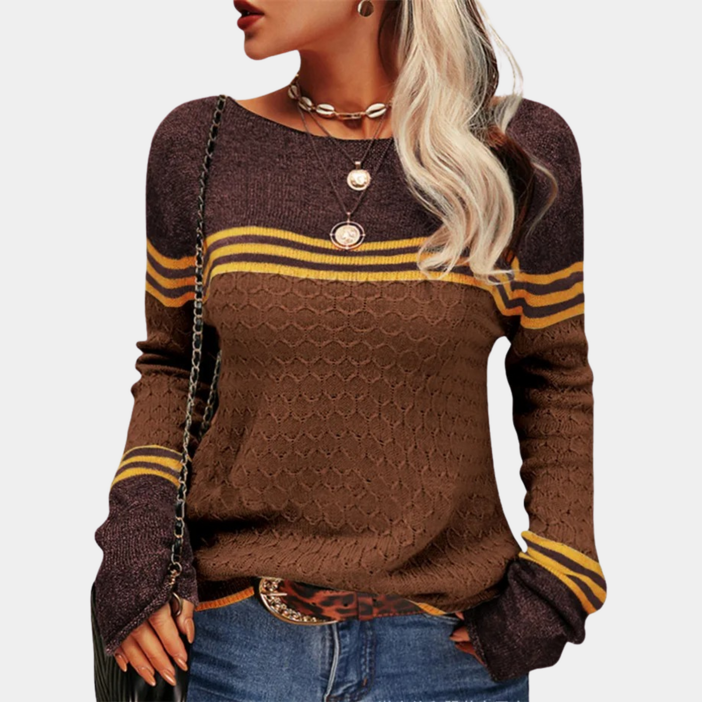 Darla - Damen-Strickpullover