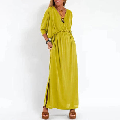 Lydia - Lockeres Boho-Maxikleid