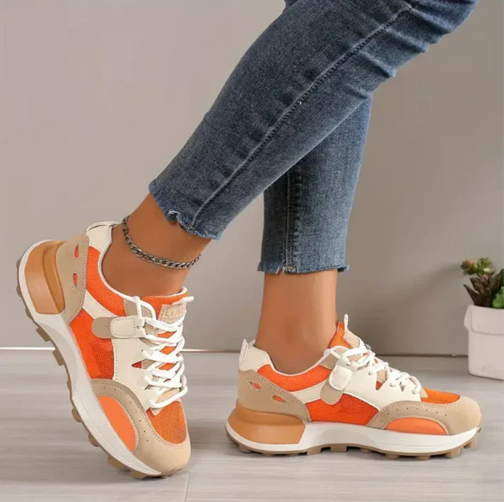 Calliope - Colorblock Freizeit-Sneakers für Frauen