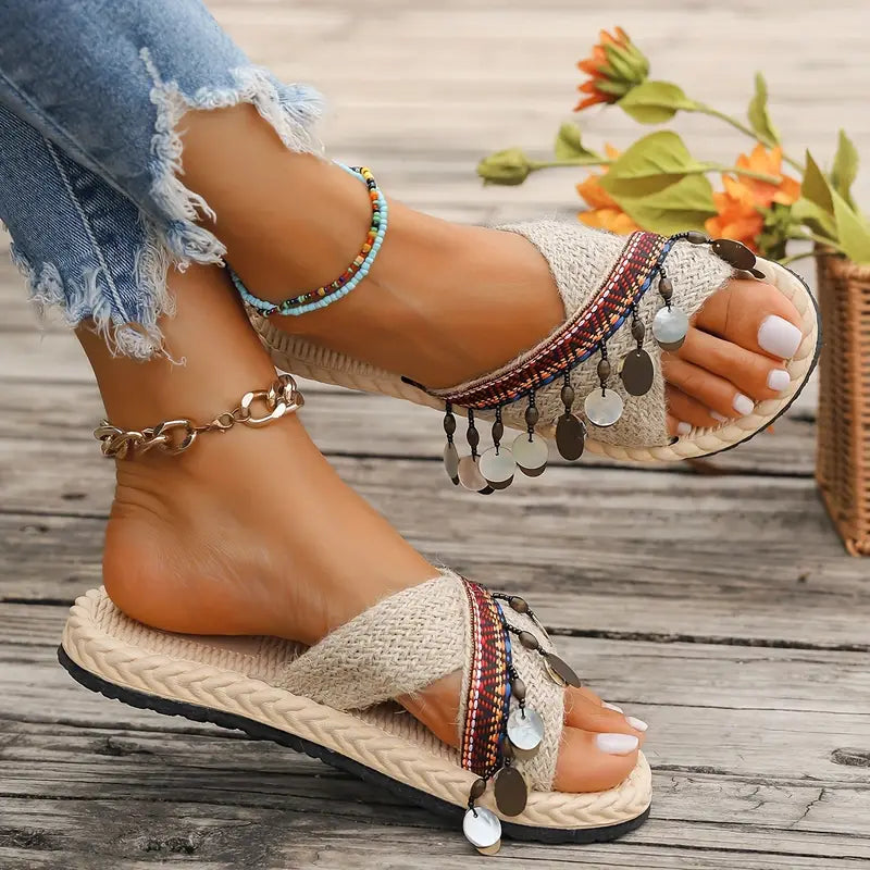 Glenda - Crisscross-Sandalen für Damen