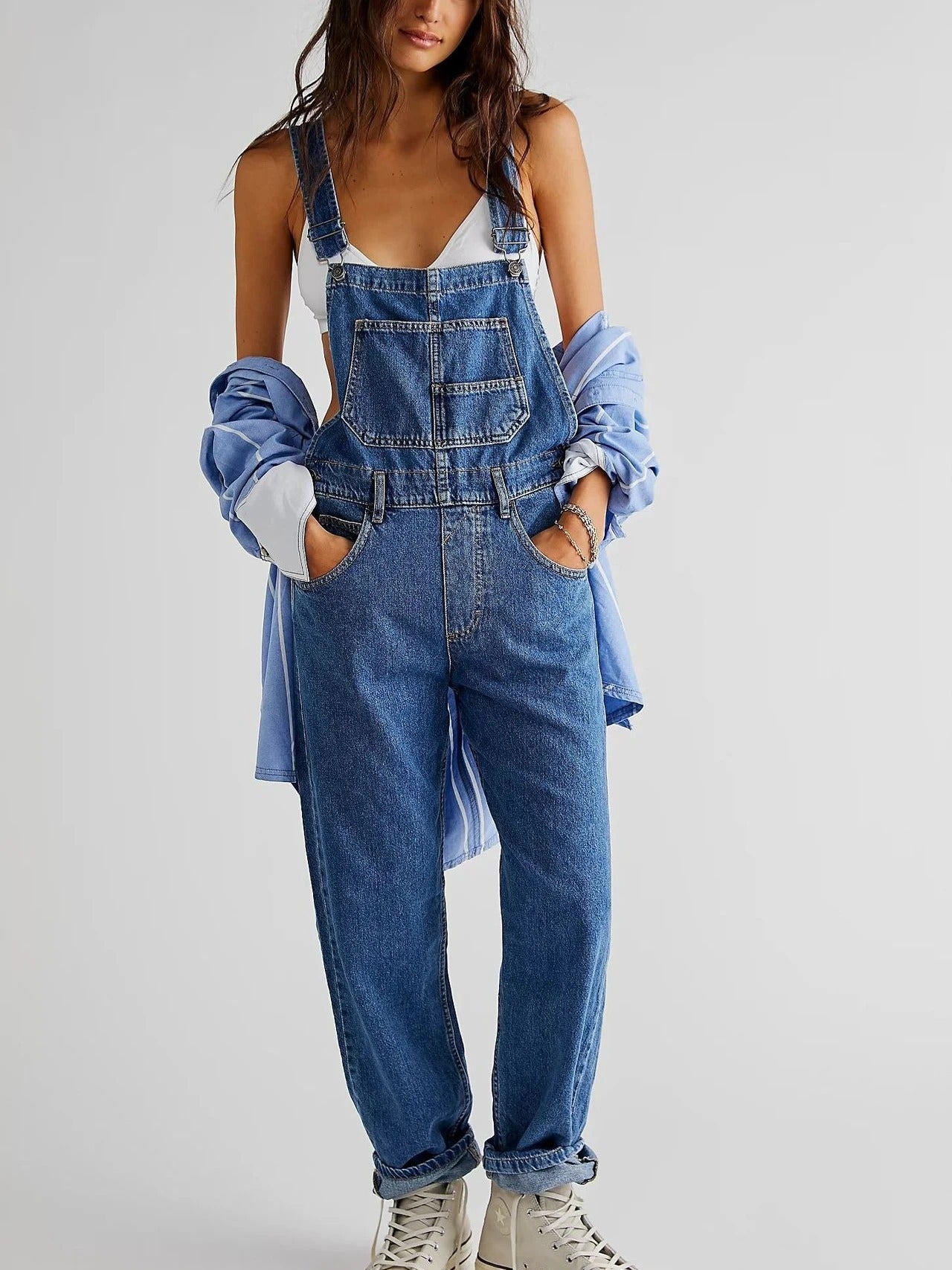 Marlene - Denim-Overall