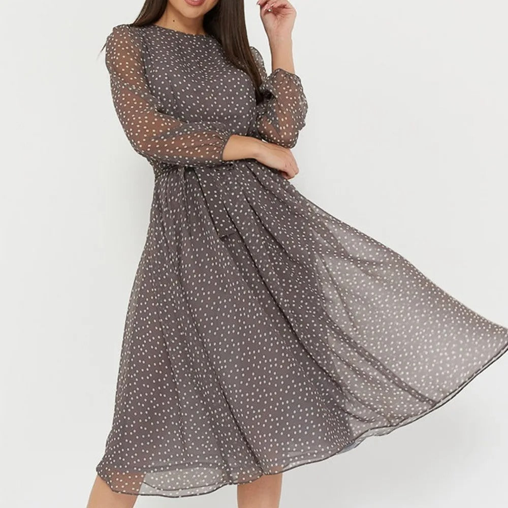 Marilyn - Polka Dot Kleid für Frauen