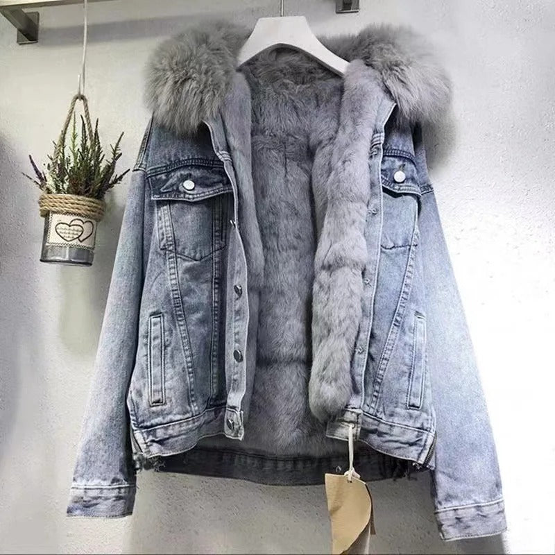 Frenda - Frauen Denim Jacke