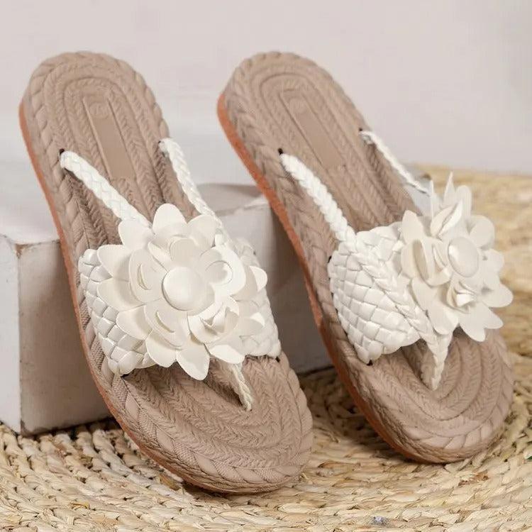 Amelia - Mode Sandalen mit Blumen