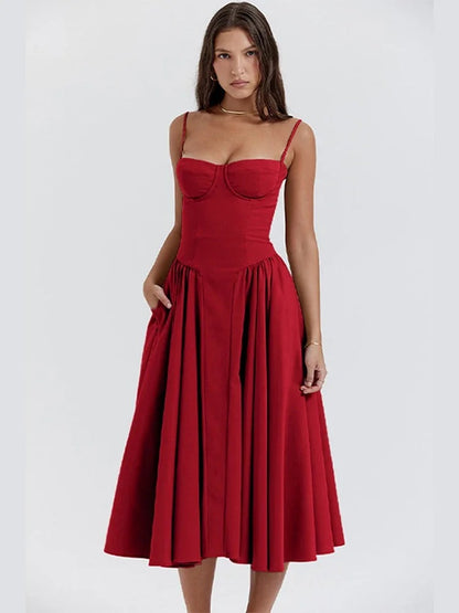 Florence - Elegantes ärmelloses Kleid