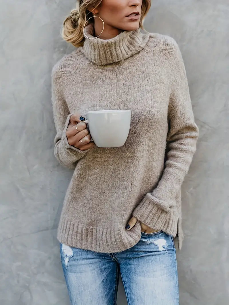 Clara - Pullover mit Rollkragenpullover